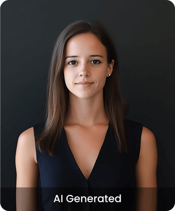 AI-generated business-casual portrait created with Pixazo AI