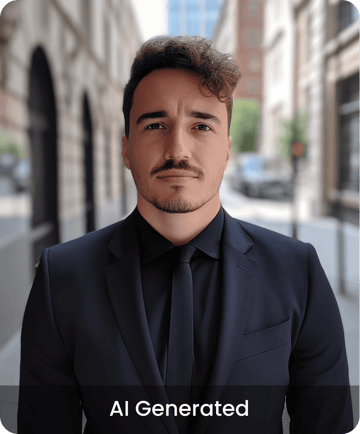AI-generated studio portrait created with Pixazo AI