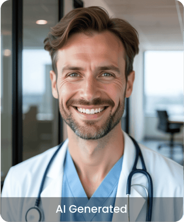 AI-generated corporate portrait created with Pixazo AI