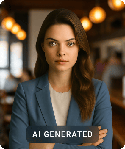 LinkedIn business-casual headshot created with Pixazo AI