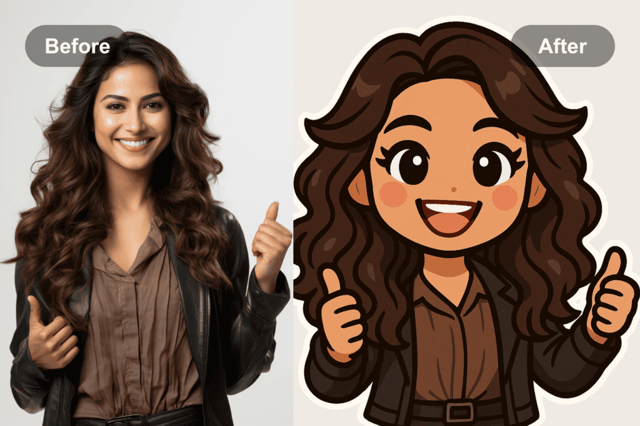 AI Chibi Sticker Maker