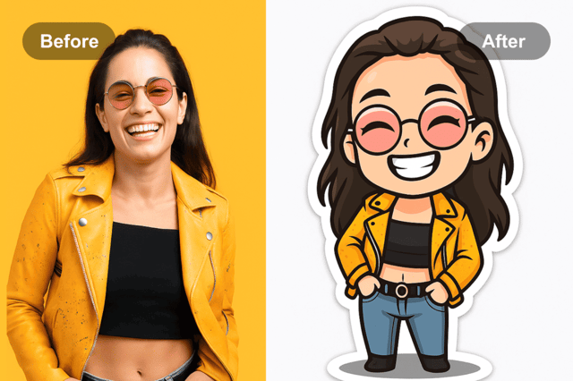AI Chibi Sticker Maker