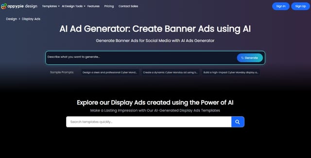 AI Online Ads Generator