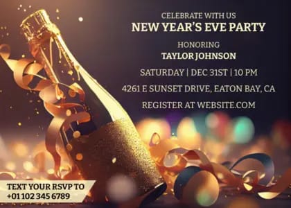 New Year design by Esme Santos