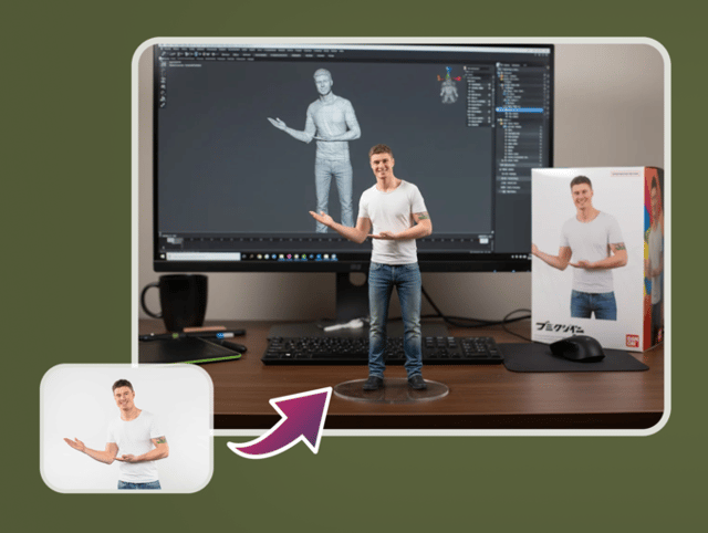 Action example — Action Figure Generator on Pixazo AI