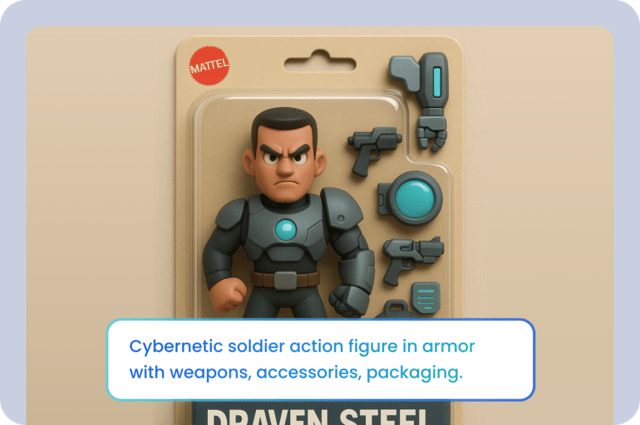 Action example — Action Figure Generator on Pixazo AI