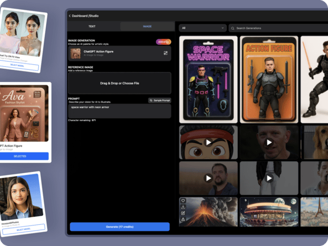 Action example — Action Figure Generator on Pixazo AI