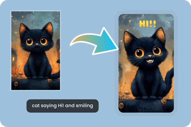 Aicatsteps example — Cat Video Generator on Pixazo AI