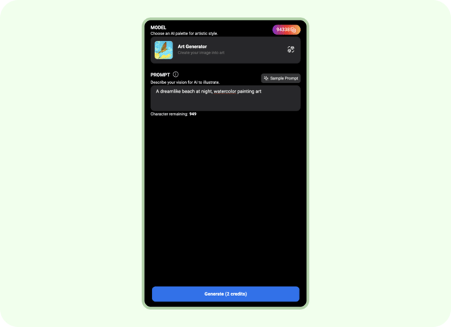 Art example — AI Art Generator on Pixazo AI
