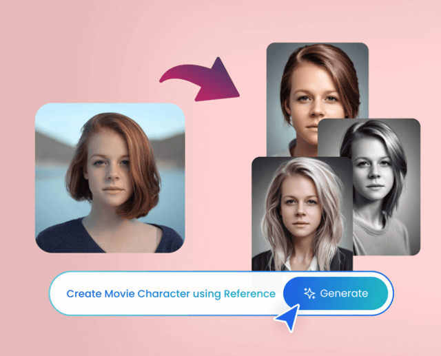Character example — AI Consistent Character Generator on Pixazo AI