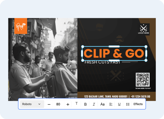 Flex example — AI Flex Banner Generator on Pixazo AI