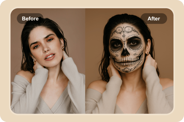 Halloween example — AI Avatar Generator — Halloween Avatar on Pixazo AI