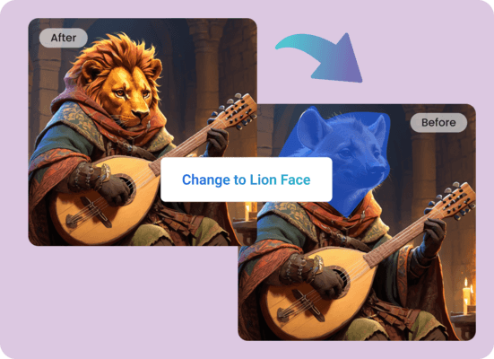 Inpaint example — AI Image Inpainting on Pixazo AI