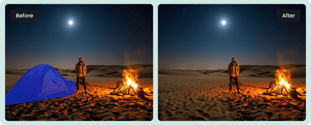 Inpaintnav example — AI Image Inpainting on Pixazo AI