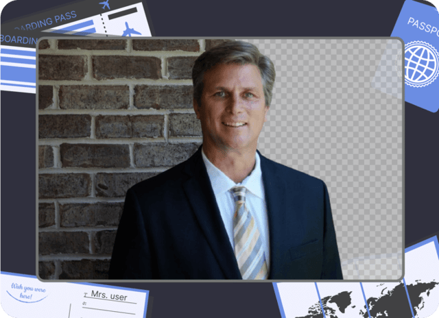 Passport example — AI Passport Photo Maker on Pixazo AI