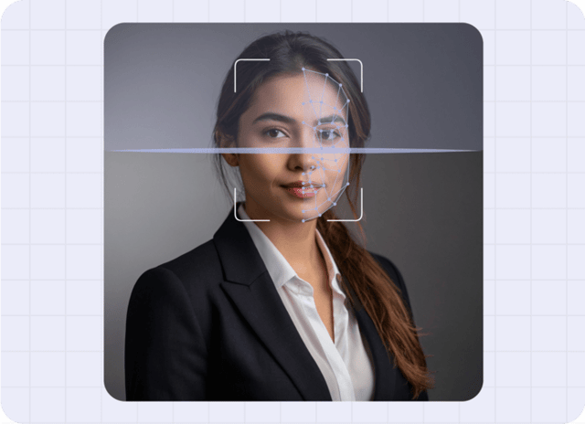 Passport example — AI Passport Photo Maker on Pixazo AI