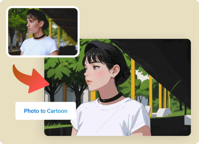 Phototocartoon example — Convert Picture To Cartoon With Ai on Pixazo AI