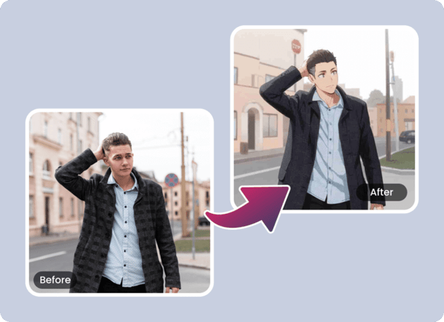 Phototocartoon example — Convert Picture To Cartoon With Ai on Pixazo AI