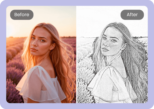 Phototosketch example — Convert Photo To Pencil Sketch With Ai on Pixazo AI