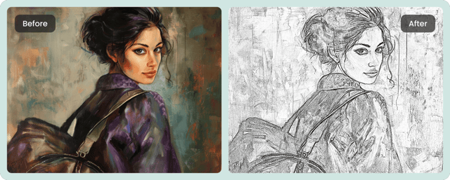 Phototosketchnav example — Convert Photo To Pencil Sketch With Ai on Pixazo AI
