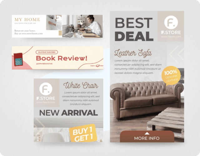 Display ad maker