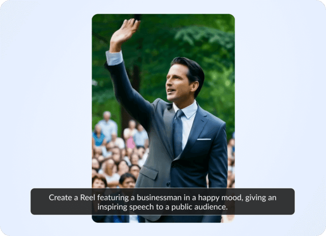 Reels example — AI Tiktok Video Generator on Pixazo AI