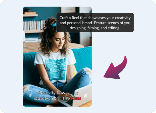 Reels example — AI Tiktok Video Generator on Pixazo AI