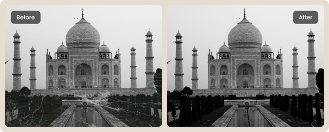 Revivetab example — AI Photo Restoration on Pixazo AI