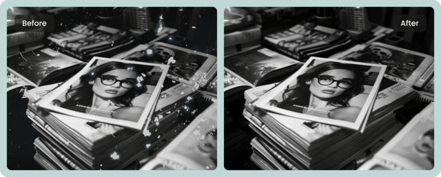 Revivetab example — AI Photo Restoration on Pixazo AI