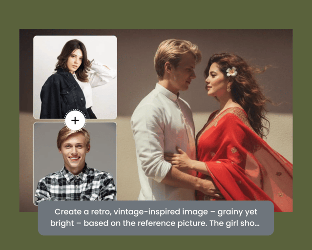 Vintage example — Vintage Photo Generator on Pixazo AI