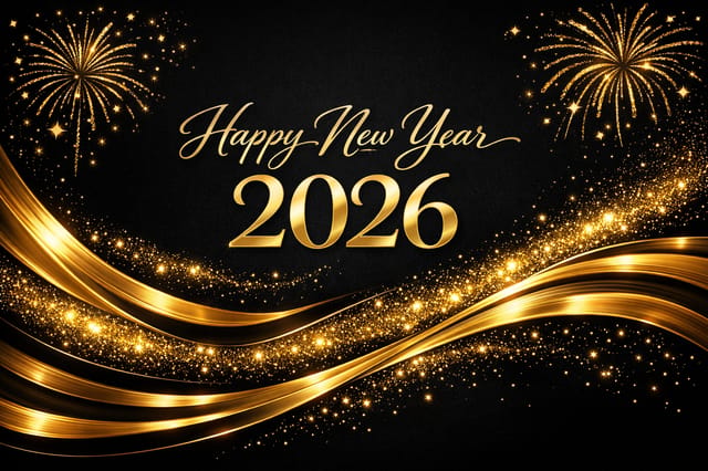 New Year design by Esme Santos