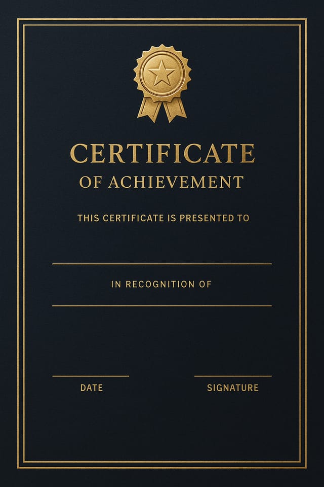 Recognition design by Ines Nakagawa