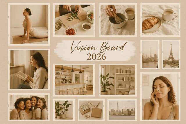Vision Board design by Zara Mehta