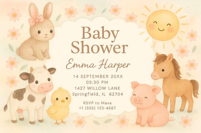 Baby Birth design by Cora Fernandez