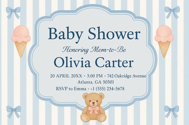 Bridal Shower design by Seren Bakker