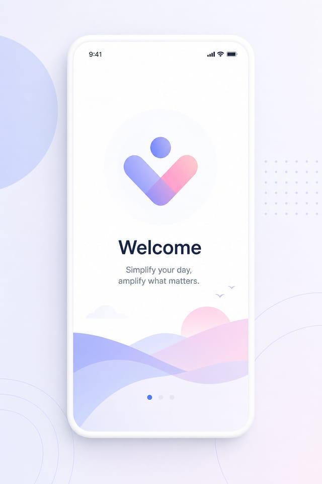 App Splash Screen — modern style app splash screen