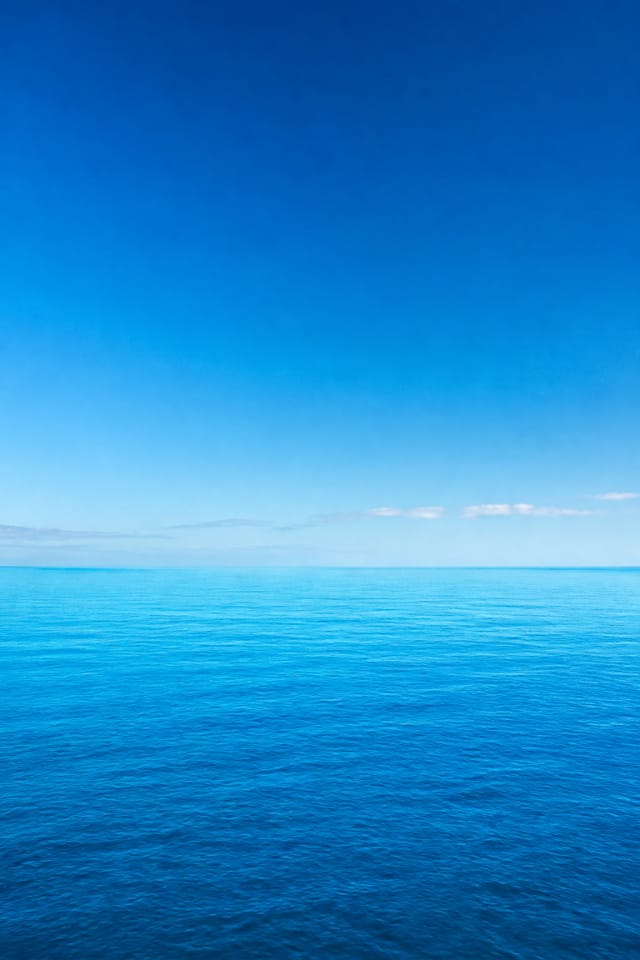 Blue Background — photo-realistic style background image, featuring cool blue gradient, sky-like or ocean-like imagery