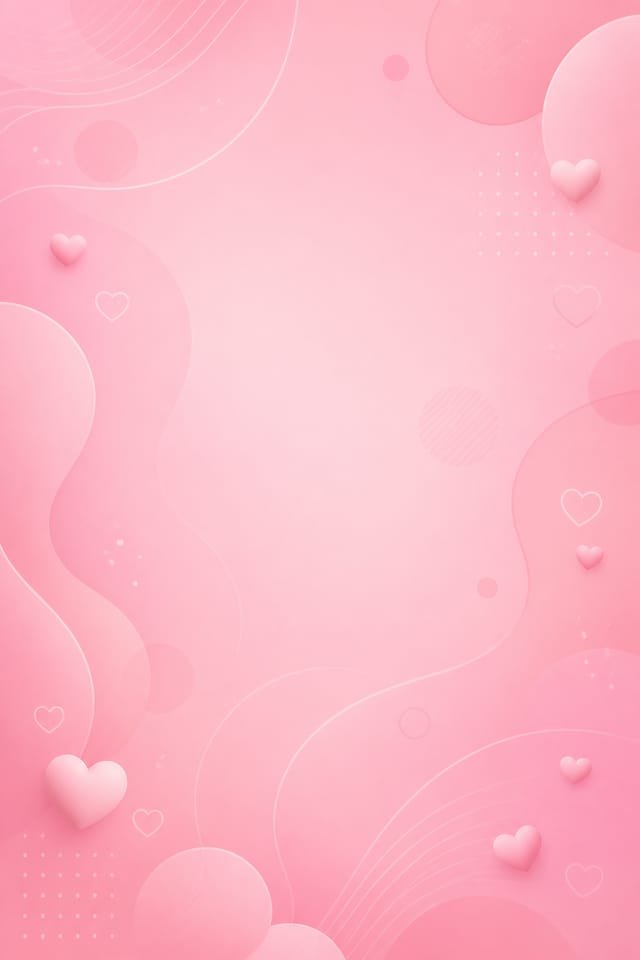 Pink Background — corporate style background image, featuring soft pink palette, romantic or playful imagery