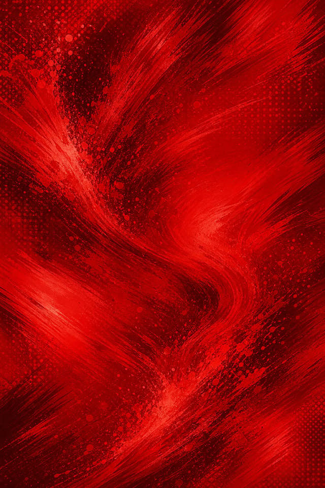 Red Background — vibrant style background image, featuring warm red palette, energy and passion imagery