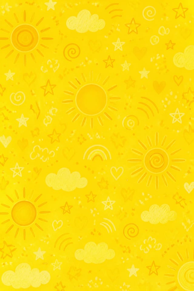 Yellow Background — illustration style background image
