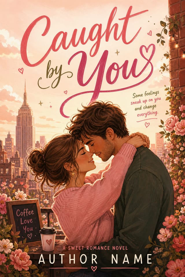 Romance Book Cover — illustration style book cover