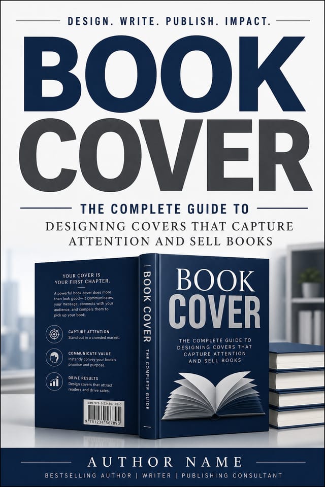 Book Cover — corporate style book cover