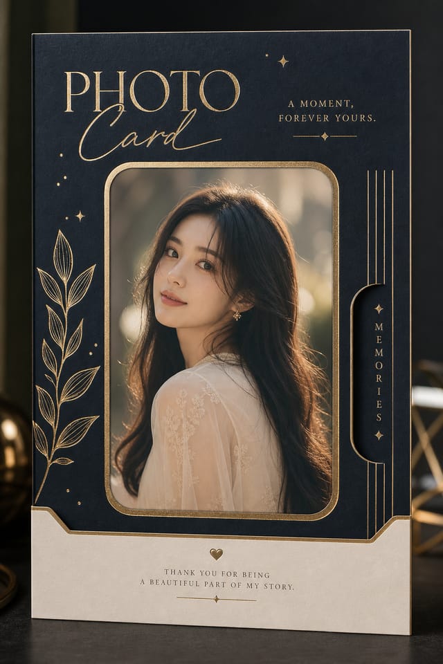 Photo Card — elegant style card design