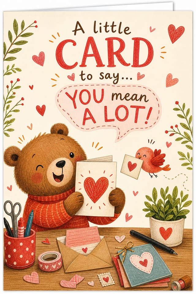 Card — illustration style card design