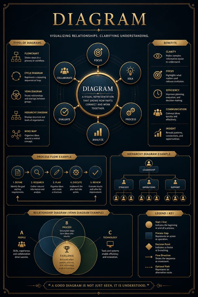 Diagram — elegant style diagram