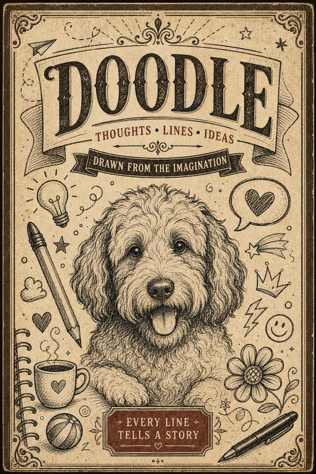 Doodle — vintage style doodle