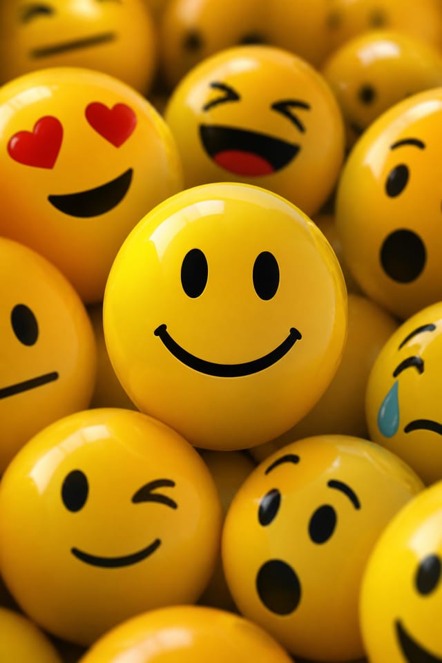 Emoticono — photo-realistic style emoticon