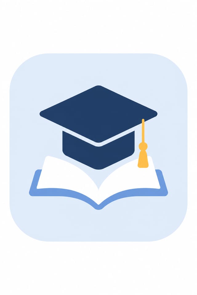 Education Favicon — modern style favicon design