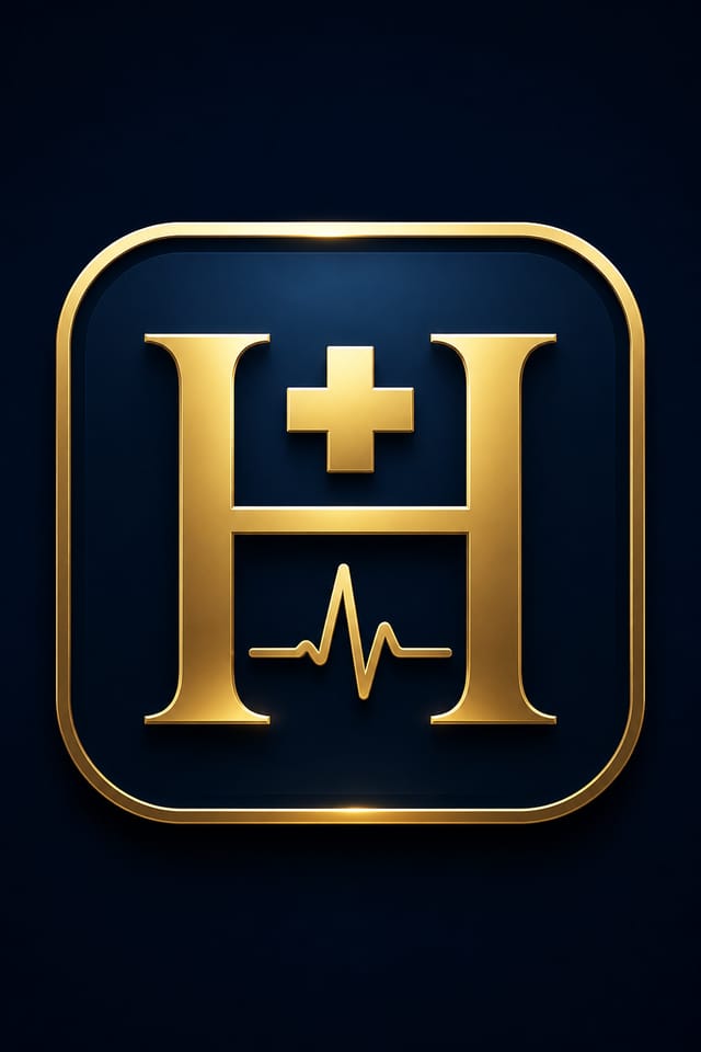 Hospital Favicon — elegant style favicon design