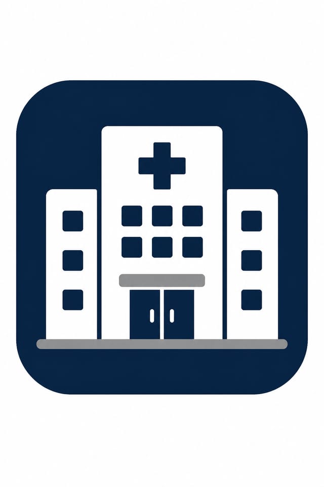 Hospital Favicon — corporate style favicon design